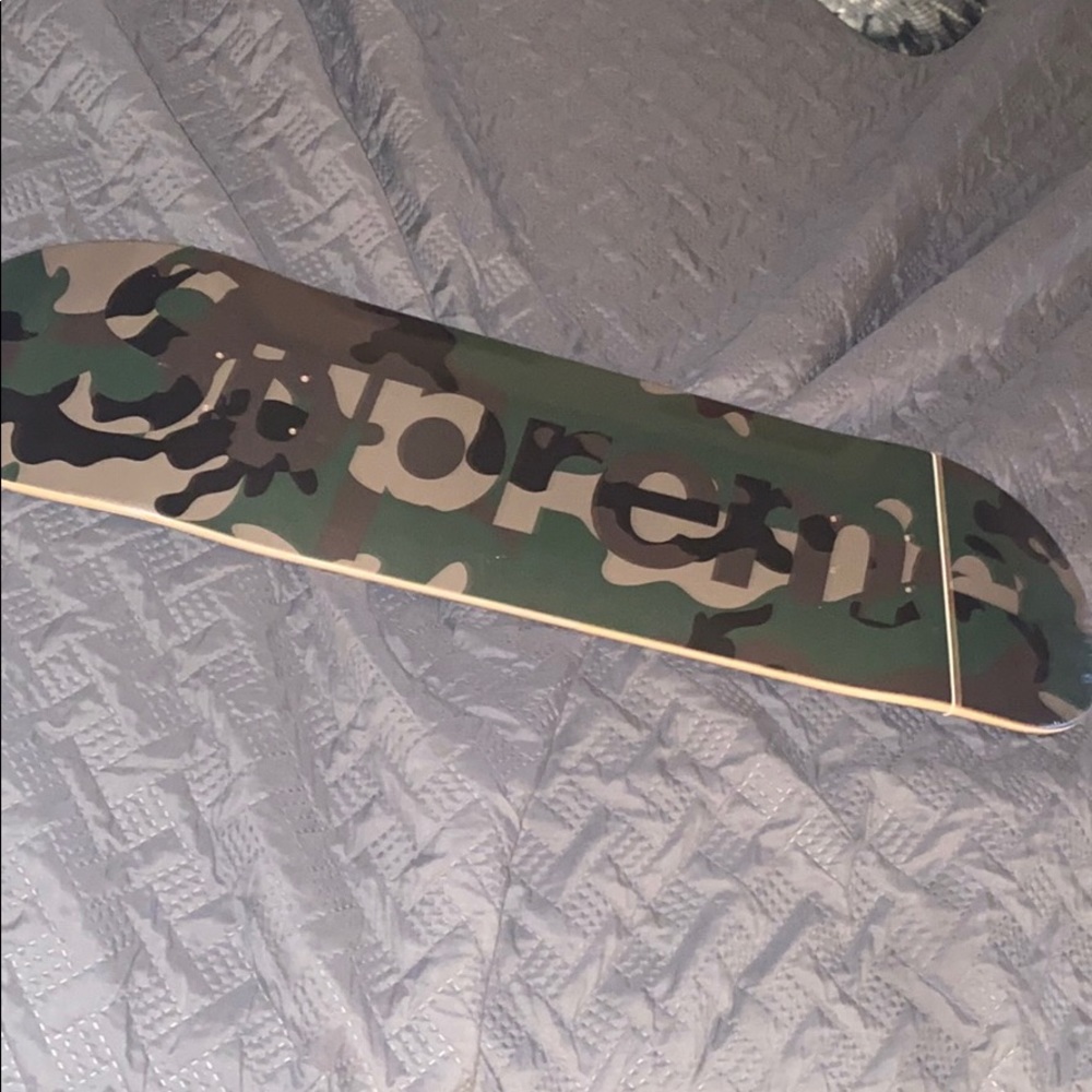 COPY - SUPREME CAMO SKATEBOARD DECK